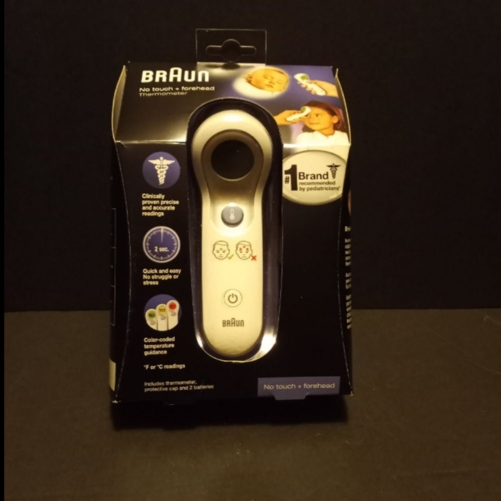 Braun No touch forehead Thermometer